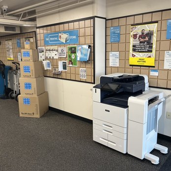 The UPS Store - Part of the self-service area... - Shipping Centers Near Me - San Diego, California