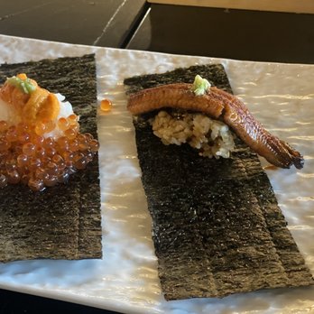 Shigotonin - Ikura+Uni and Eel Rolls - Japanese Near Me - Las Vegas, Nevada Shigotonin - Ikura+Uni and Eel Rolls - Japanese Near Me - Las Vegas, Nevada