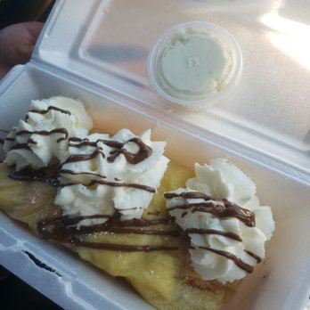 The Sweet Spot - The classic crepe with vanilla ice cream - Coffee & Tea Near Me - Las Vegas, Nevada