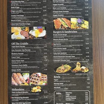 Kayak Cafe - Kayak our way to Kayak Cafe. - Pizza Near Me - Honolulu, Hawaii