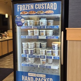 Culver's - Frozen Custard Pints  11-23-2022 - Fast Food Near Me - Foley, Alabama