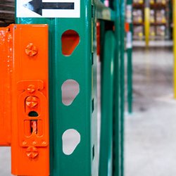 Pacific Bend - Our enhanced teardrop pallet rack design is stronger and more durable. Made in USA with 100% US steel.