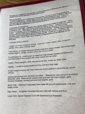 Menu photo 2 Dano's Heuriger on Seneca Lodi, NY Menu photo 2 Dano's Heuriger on Seneca Lodi, NY