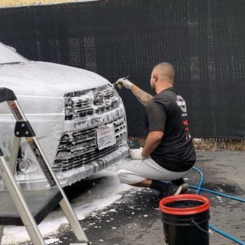 Detail Boyz - Hard at work!! Mobile detailing right in our driveway! - Auto Detailing Near Me - Glendora, California