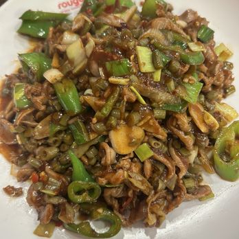 Crispy Rougamo - Wild Chili Chicken Gizzards野山椒鸡胗 - Chinese Near Me - Irvine, California