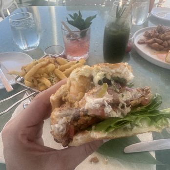 Rusty Pelican - Miami - Fried Snapper Sandwich - Seafood Near Me - Key Biscayne, Florida Rusty Pelican - Miami - Fried Snapper Sandwich - Seafood Near Me - Key Biscayne, Florida