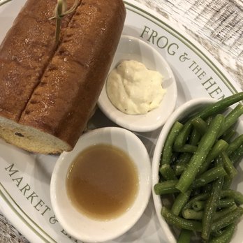 Frog & the Hen - You can get potato wedges anywhere, but not those buttered beans.   The sandwich is roast beef and I'll dream about it tonight.  ;) - Southern Near Me - Augusta, Georgia