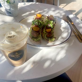 Horizon Shine - Avocado Toast, Brown Butter Toffee Latte (Iced) - Coffee & Tea Near Me - Henderson, Nevada