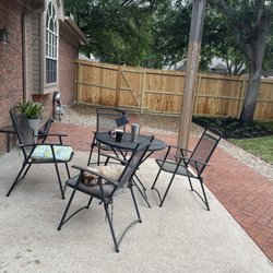 Rubio Concrete Construction - Stamped concrete that looks like brick around my existing patio