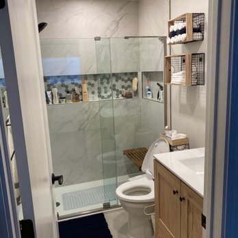 Pro Perez Construction - This bathroom was a complete change !  Happy with end result !  Each bathroom took about 3.5-4 weeks, from demo to finished. - General Contractors Near Me - San Jose, California