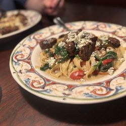 Waterstone Grill - Bargain Gorgonzola Steak Alfredo Pasta