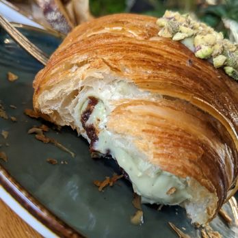 Narenj - Inside date and pistachio croissant - Desserts Near Me - Oakville, Ontario Narenj - Inside date and pistachio croissant - Desserts Near Me - Oakville, Ontario