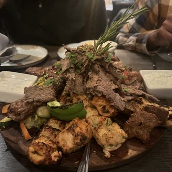 Truva Turkish Kitchen - Mixed Grill for 4 is enough for 8 people! - Turkish Near Me - Cincinnati, Ohio Truva Turkish Kitchen - Mixed Grill for 4 is enough for 8 people! - Turkish Near Me - Cincinnati, Ohio