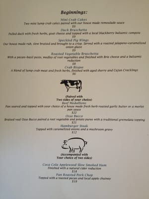 Menu photo 1 Harvest House Restaurant Landrum, SC