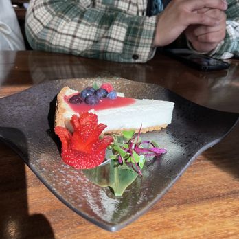 Tane Vegan Izakaya - Blueberry Cheesecake - Vegan Near Me - Berkeley, California Tane Vegan Izakaya - Blueberry Cheesecake - Vegan Near Me - Berkeley, California