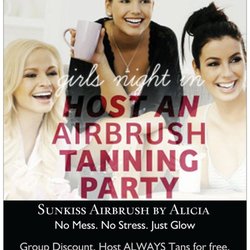 Sunkiss Airbrush By Alicia - Great For bridal parties! I come to you or you can come with your bridesmaids to my location.