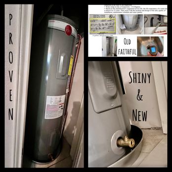 Proven Plumbing & Air - Out with the old - in with the new! Professional Grade Rheem Water Heater ordered, delivered, and installed same day! - Plumbing Near Me - Cedar Park, Texas Proven Plumbing & Air - Out with the old - in with the new! Professional Grade Rheem Water Heater ordered, delivered, and installed same day! - Plumbing Near Me - Cedar Park, Texas