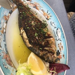 Grilled sea bream-€20