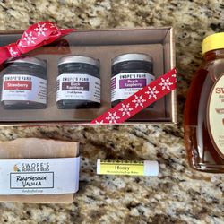Swope’s Berries and Bees - Fruit spreads, honey, bar soap, and lip balm