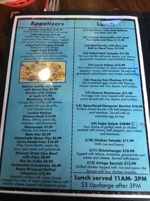 Menu photo 2 Los Lagos Cortland, NY