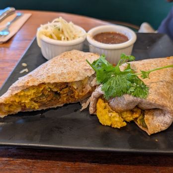 Cafe Pasqual's - Burrito - Vegetarian Near Me - Santa Fe, New Mexico
