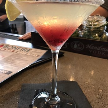 Bonfire Grille - Raspberry Lemon Drop - New American Near Me - Milford, Connecticut Bonfire Grille - Raspberry Lemon Drop - New American Near Me - Milford, Connecticut