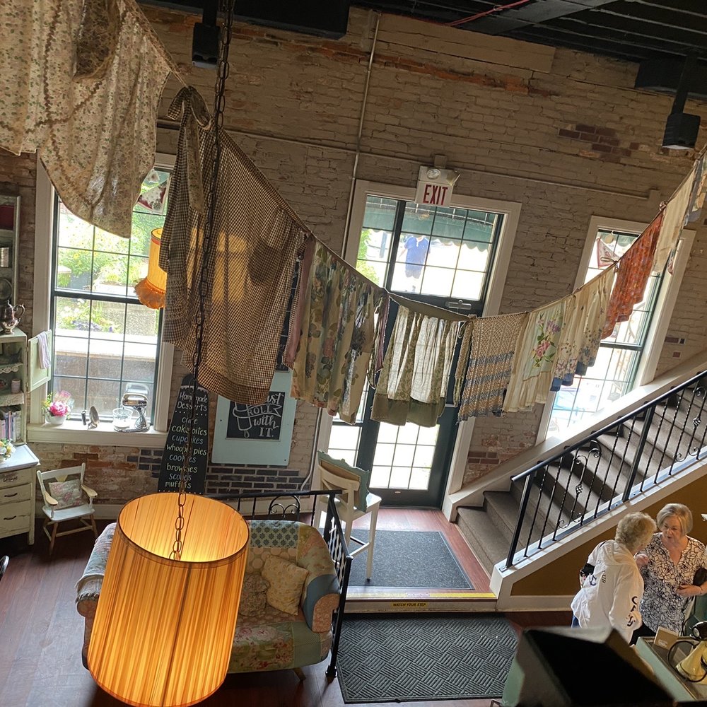 Letty Mae's Tea Room - the view from the second floor - Tea Rooms Near Me - Morris, Illinois Letty Mae's Tea Room - the view from the second floor - Tea Rooms Near Me - Morris, Illinois