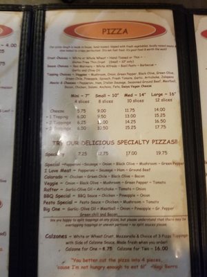 Menu photo 1 Pizza Madness Canon City, CO Menu photo 1 Pizza Madness Canon City, CO
