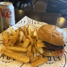 Volcano Burger Combo