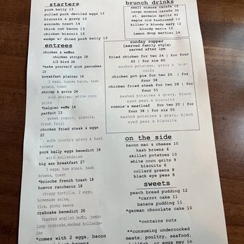 Killen's - Regular brunch menu - Southern Near Me - Houston, Texas Killen's - Regular brunch menu - Southern Near Me - Houston, Texas
