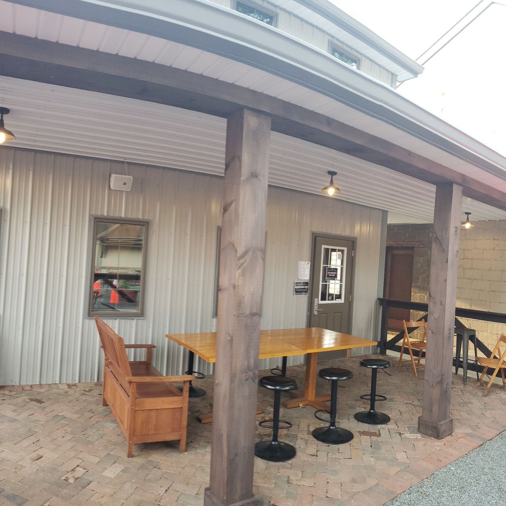Old Hights Brewing Company - Outdoor seating - tabletop for larger groups - Breweries Near Me - Hightstown, New Jersey Old Hights Brewing Company - Outdoor seating - tabletop for larger groups - Breweries Near Me - Hightstown, New Jersey