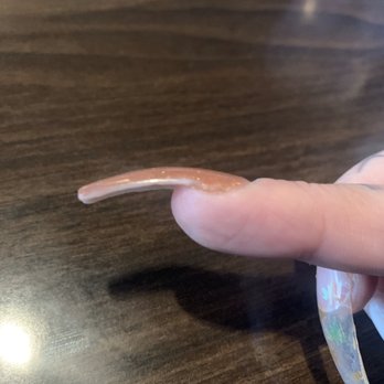 French Nails - This wasn't polished why is my nail not fully brown? - Nail Salons Near Me - Modesto, California