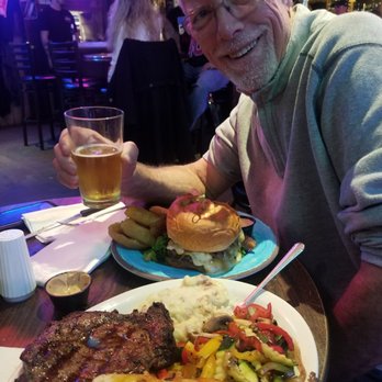Murray's Saloon & Eatery - Rib eye and fixins' and Russell Burger. - Karaoke Near Me - Big Bear Lake, California