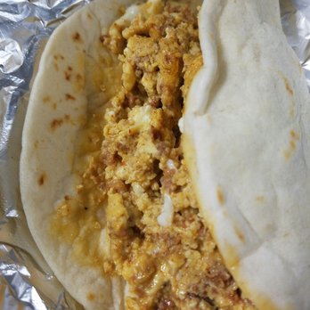 Dona Kika's Tacos & Gorditas - Chorizo and Egg - Food Trucks Near Me - Von Ormy, Texas Dona Kika's Tacos & Gorditas - Chorizo and Egg - Food Trucks Near Me - Von Ormy, Texas