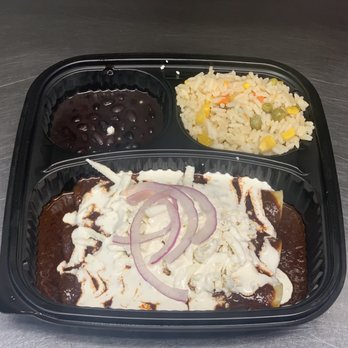 Lili's Fresh Authentic Mexican - Enchiladas de mole served with rice & beans - Mexican Near Me - Bryn Mawr, Pennsylvania Lili's Fresh Authentic Mexican - Enchiladas de mole served with rice & beans - Mexican Near Me - Bryn Mawr, Pennsylvania