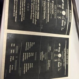 Menu...I ate all my food while writing the review.... Menu...I ate all my food while writing the review....