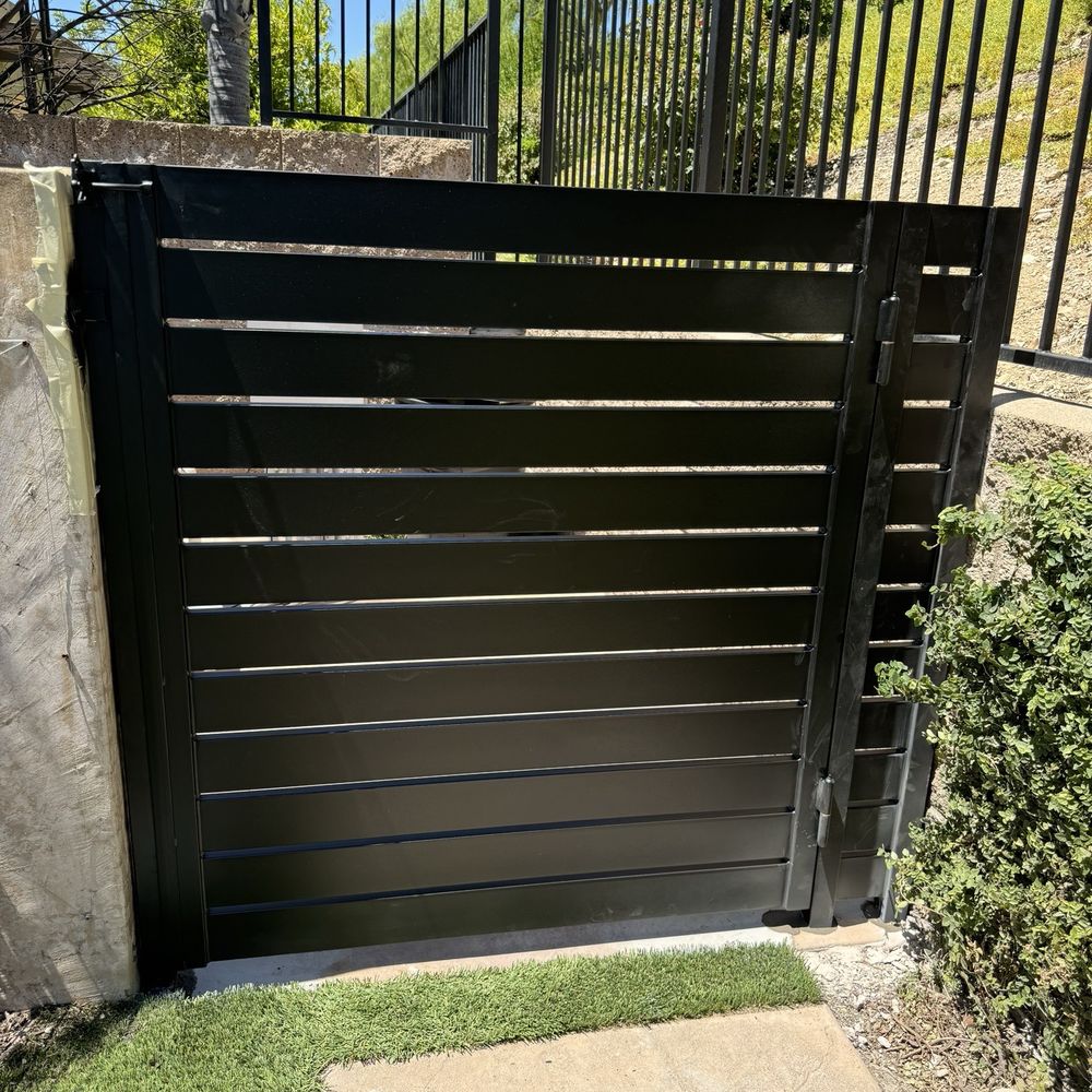 Exotic Iron Works - Pool equipment gate. - Fences & Gates Near Me - Los Angeles, California