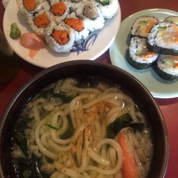 Ajishin - The lunch special + spicy tuna roll/philly roll - Sushi Bars Near Me - Novi, Michigan Ajishin - The lunch special + spicy tuna roll/philly roll - Sushi Bars Near Me - Novi, Michigan