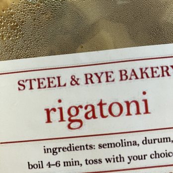 Steel & Rye - Fresh pasta to go - American Near Me - Milton, Massachusetts