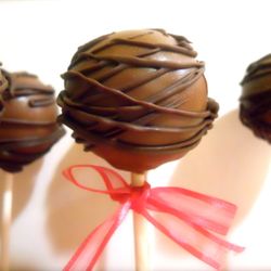 Sugar Moon Cake Pops - Chocolate cake pops