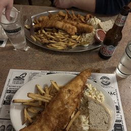 Fish fry and fisherman's platter