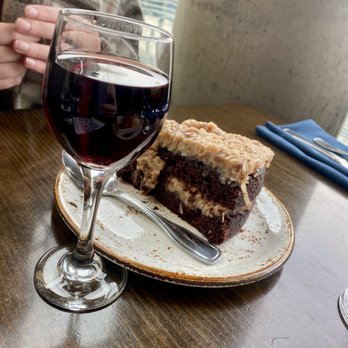 Woodblock - German chocolate cake - Cocktail Bars Near Me - Redmond, Washington
