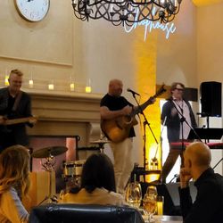 Virginia Country Club - Not the best picture (sorry). Joe Horowitz, Adrian Young and Dr. Todd Forman gave us a great set. Thanks.