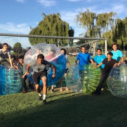 BubbleBlitz Soccer - work break with C3 Energy