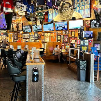 Foxboro Sports Tavern - the interior of the restaurant - New American Near Me - Naples, Florida Foxboro Sports Tavern - the interior of the restaurant - New American Near Me - Naples, Florida