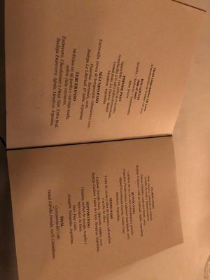 Menu photo 2 I Latina Buenos Aires, C Menu photo 2 I Latina Buenos Aires, C
