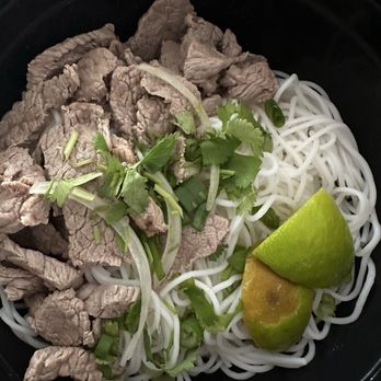 A Noodle Story - Build your own beef pho, no veggies as I hate cilantro and my foods covered ): - Noodles Near Me - Temecula, California