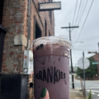 Krankies - Blueberry chai iced tea - Coffee & Tea Near Me - Winston-Salem, North Carolina Krankies - Blueberry chai iced tea - Coffee & Tea Near Me - Winston-Salem, North Carolina