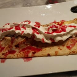 O Bouchon Corrézien - Crêpe pêche melba