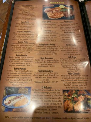 Menu photo 5 Mi Pueblo II Severna Park, MD